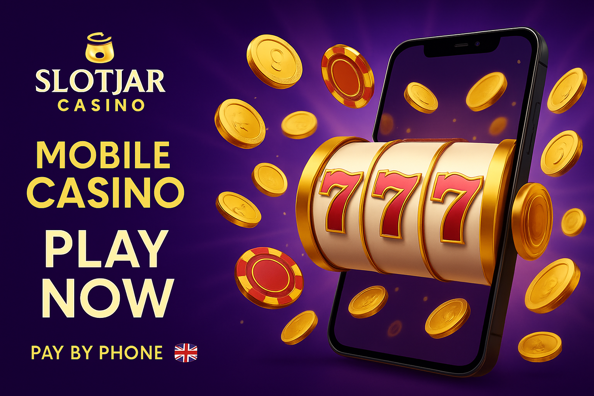 Join SlotJar Casino - Play Premium Mobile Slots Pay by Phone Bill UK