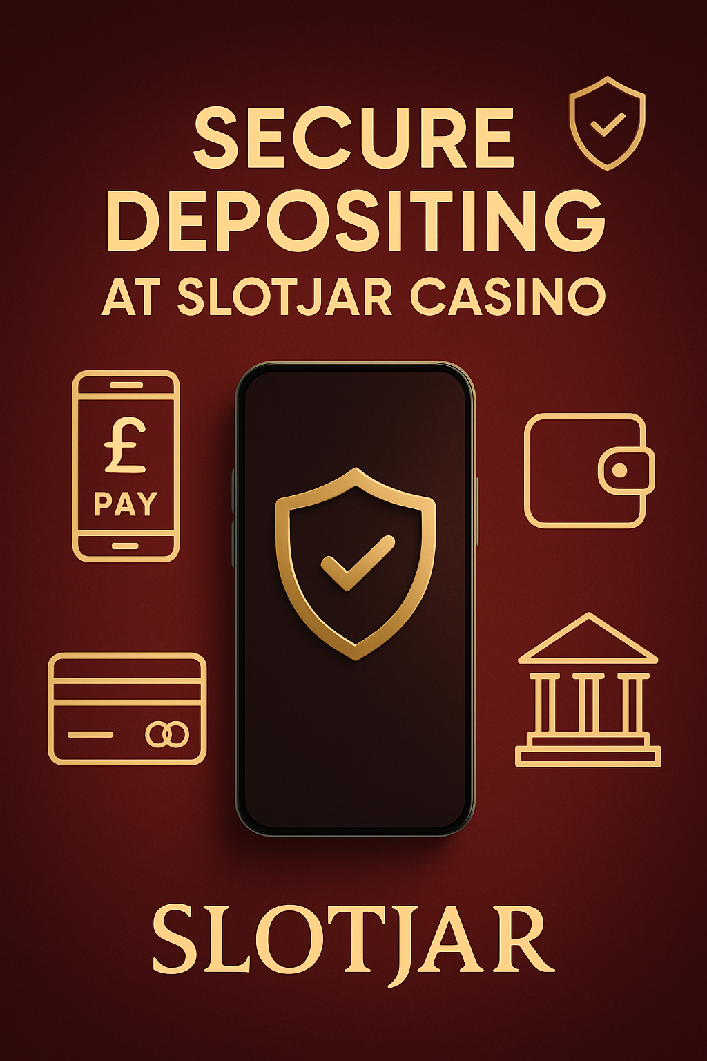 Depositing Secure depositing at SlotJar Casino with multiple payment methods
